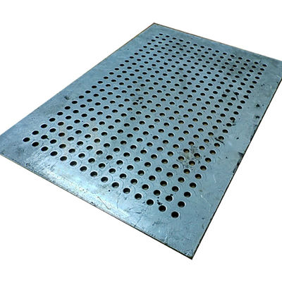 Round Hole 304 Perforated Stainless Steel Sheet SS 201 316 With Pickled Surface
