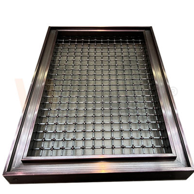 Coffee Color Stainless Steel Decorative Wire Mesh Panels 201 304 316 Grade