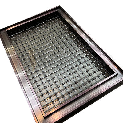 Coffee Color Stainless Steel Decorative Wire Mesh Panels 201 304 316 Grade