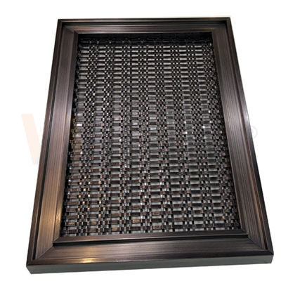 Architectural Screen SUS 201 304 316 Decorative Stainless Steel Wire Mesh