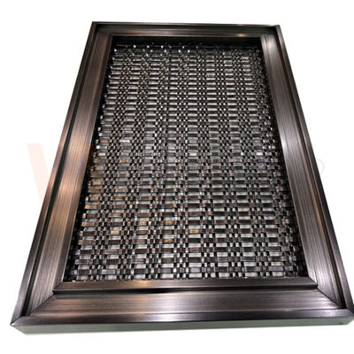 Architectural Screen SUS 201 304 316 Decorative Stainless Steel Wire Mesh