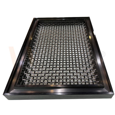 PVD Stainless Steel Decorative Wire Mesh SS 201 304 316 For Stair Decoration