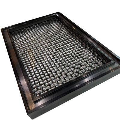 PVD Stainless Steel Decorative Wire Mesh SS 201 304 316 For Stair Decoration