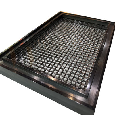 PVD Stainless Steel Decorative Wire Mesh SS 201 304 316 For Stair Decoration