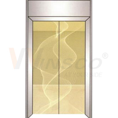 0.8mm Elevator Stainless Steel Sheet Mirror Gold Etched 4x8ft
