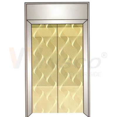 0.8mm Elevator Stainless Steel Sheet Mirror Gold Etched 4x8ft