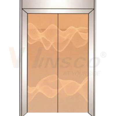1219mmx2438mm Mirror Gold Stainless Steel Sheet Etched Finished Rose Gold