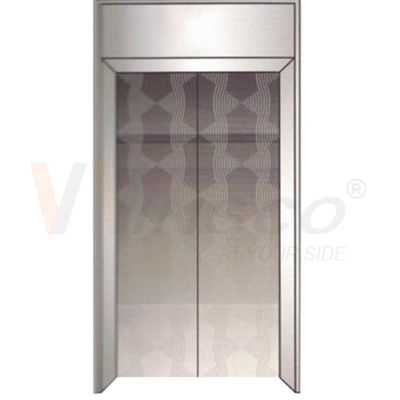 2mm Elevator Stainless Steel Sheet Grey Color Mirror Finished Metal Etched Pattern