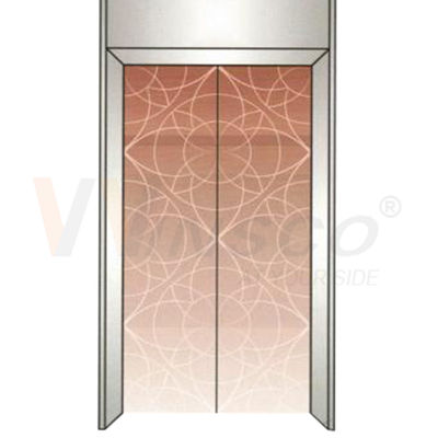 3048mm 304 Stainless Steel Sheet Metal Mirror Antique Bronze PVD Coated Etching For Elevator
