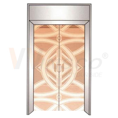 PVD Gold Elevator Stainless Steel Sheet ASTM 201 304 316 Cold Rolled For Decoration