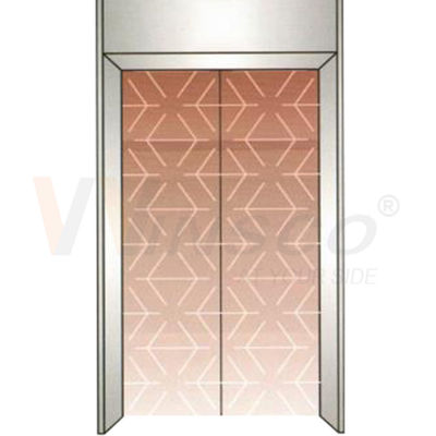 0.3-3mm Elevator Stainless Steel Sheet JIS Standard Bronze Coating Mirror Finish Etched