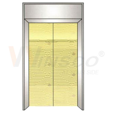 Mirror Etched Elevator Stainless Steel Sheet Cold Rolled Titanium Gold