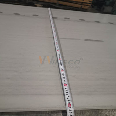 Pickling White Surface 1500mmx6000mm Stainless Steel Hot Rolled Plate