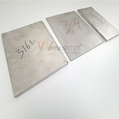 2438mm Hot Rolled Stainless Steel Plate AISI 201 304 316 Custom Thickness