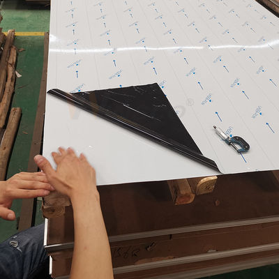 20mm-1250mm Embossed Stainless Steel Sheet 2b Surface Rice Grain Shape Anti Slip Plate