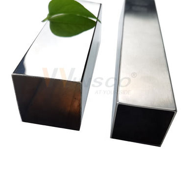 20x20mm AISI 201 304 316 Welded Stainless Steel Square Tube Manufacturer