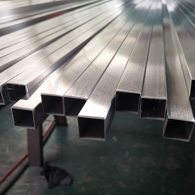 20x20mm AISI 201 304 316 Welded Stainless Steel Square Tube Manufacturer