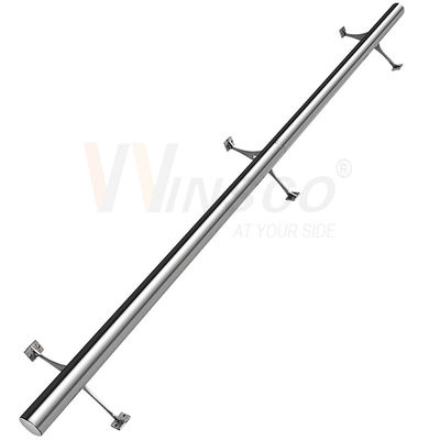 42.4mm 48.3mm 63.5mm Stainless Steel Inox Round Pipe Polished Matt Colored Surface Foot Rail Tube 201 304 316