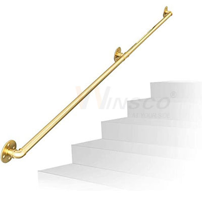 Modern Staircase Kit Ss201 304 316 Stainless Steel Handrail Pipe Round 33.7mm 38mm 40mm 42mm 44mm 50.8mm Diameter