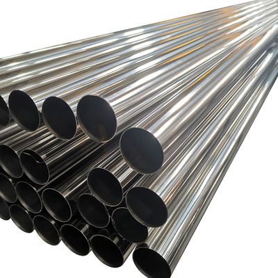 C-316 Stainless Steel Inox Round Pipe Acero Inoxidable 1.1/2 Redondo Decorativo Brilliante POLISHED 600 C-304 X 6 METROS