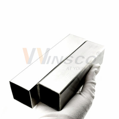 600 Grit Polished Stainless Steel Square Tube AISI 201 304 for Decorative Applications