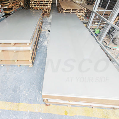 4ftx8ft Cold Rolled Inox Plate 201 Grade 1220mmx2440mmx0.5mm Stainless Steel 2B Sheet