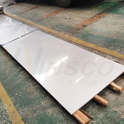 High Quality 2b Mill Edge Inox Metal Sheet Cold Rolled AISI 201 0.4mm Stainless Steel Plates 1250mmx2500mm