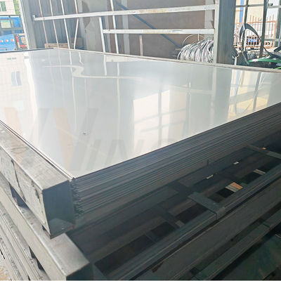 1250mmx2500mm Size 1.0mm Thick SS 316 316L Good Wear Resistance Stainless Steel Sheets Mill Edge 2B Surface