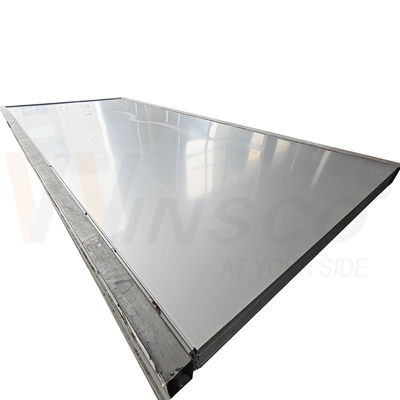 5ftx10ft Inox Plate SUS 201 Cold Rolled Stainless Steel Sheet Mill Finished Easy To Clean