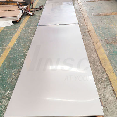 1250mmx2500mm Size 1.0mm Thick SS 316 316L Good Wear Resistance Stainless Steel Sheets Mill Edge 2B Surface