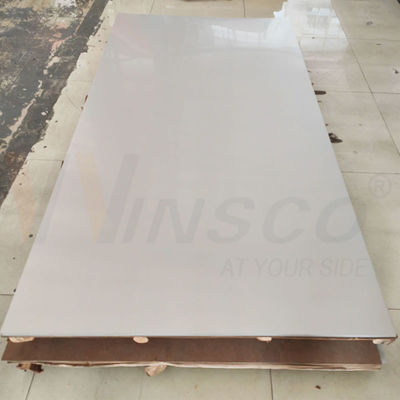 Cold Rolled 2B Stainless Steel Sheet EN BS Standard For Water Tanks