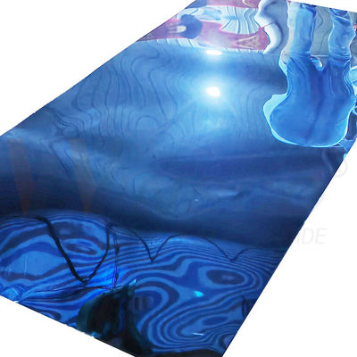 1220mmx2440mm AISI 316 316L Sapphire Blue Color
Coated Stainless Steel Sheet Mirror Finish Customize Thickness