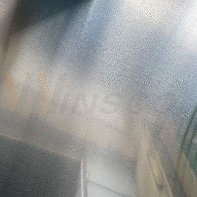 AISI 201 Inox Metal Plate No.4 4N #4 Satin Finished Stainless Steel Sheet