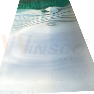 4Ftx8FT Anti - Finger Print Hairline Stainless Steel Sheet No.4 Finished 201 Grade