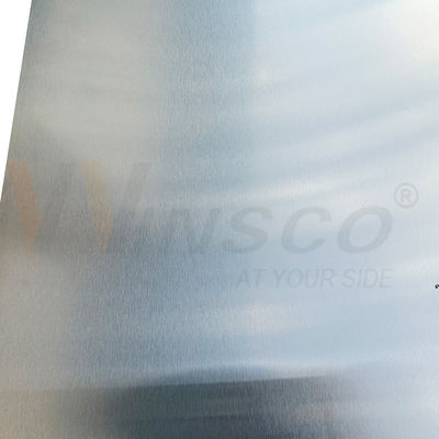 SUS 201 Good Wear Resistance 5Ftx10Ft Stainless Steel No.4 Brushed Surface Sheet 1500mmx3000mm
