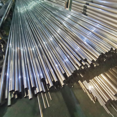 AISI 201 304 316 Satin Mirror Finish 12.7mm Inox Tube 1/2'' Stainless Steel Round Pipe 0.4mm-1.5mm Thickness