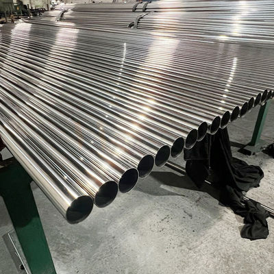 0.4mm-3.0mm Mirror Satin Surface 1 3/8'' Inox Metal Tube 201 304 316 Grade 35mm Dia Stainless Steel Round Pipe