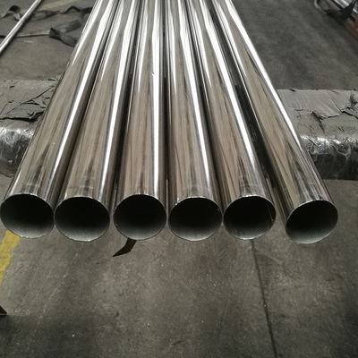201 304 316 Grade 0.4mm-3.0mm Thickness Stainless Steel Round Pipe 40mm Diameter Satin Mirror Surface Inox Handrail Tube