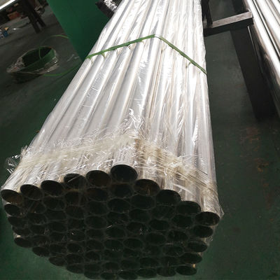 0.8mm-3.0mm Thickness Satin Inox Handrail Pipe SS  201 304 316 Mirror 48.3mm OD Stainless Steel Round Tube