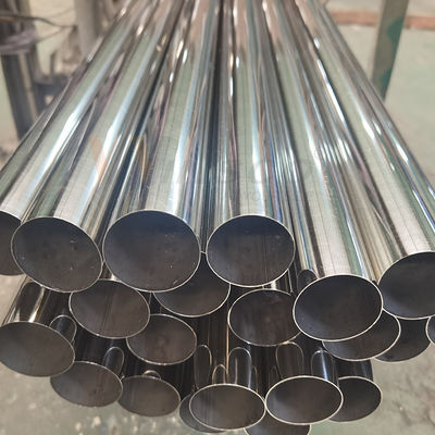 Mirror Satin Finished 1.2mm-3.5mm Wall Thick Inox Round PIpe 60.3mm 2 3/8'' Stainless Steel Metal Tube 201 304 316 Grade