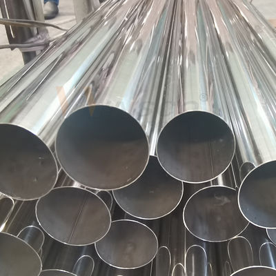 63.5mm 2 1/2'' SS 201 304 316 Stainless Steel Round Tube Satin Surface  1.2mm-3.5mm Thickness Inox Welded Pipe Mirror