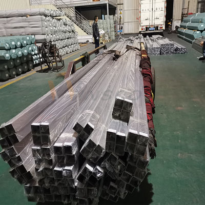 0.6mm-3.5mm Thickness Mirror Satin Surface 201 304 316 Grade 30mmx30mm Stainless Steel Inox Square Tube Pipe
