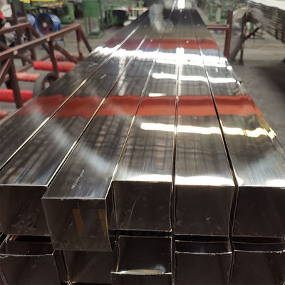SUS 201 304 316 Mirror Satin Finished Inox Welded Pipe 0.7mm-3.5mm Thickness Stainless Steel Square Tube 40mmx40mm