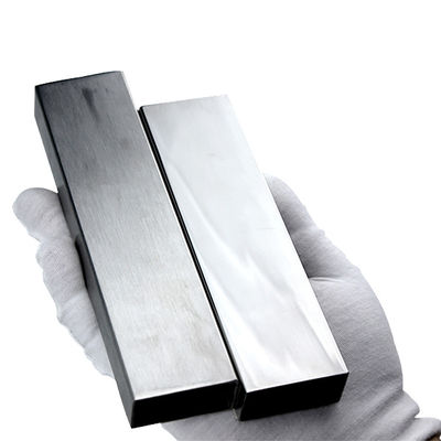25mmx13mm Size SS 201 304 316 Inox Rectangular Tube 2'' x 1/2'' 0.4mm-2.0mm Thickness Stainless Steel Flat Pipe