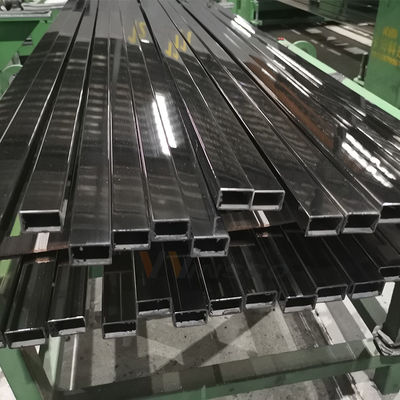 25mmx13mm Size SS 201 304 316 Inox Rectangular Tube 2'' x 1/2'' 0.4mm-2.0mm Thickness Stainless Steel Flat Pipe