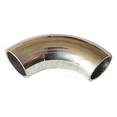 Mirror Satin Surface 55mm Arc Length 12.7mm OD AISI 201 304 316 Stainless Steel Elbow 1.2mm 1.5mm Thickness