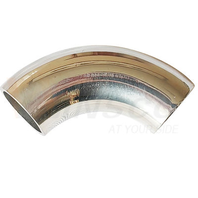 Mirror Satin Surface 55mm Arc Length 12.7mm OD AISI 201 304 316 Stainless Steel Elbow 1.2mm 1.5mm Thickness