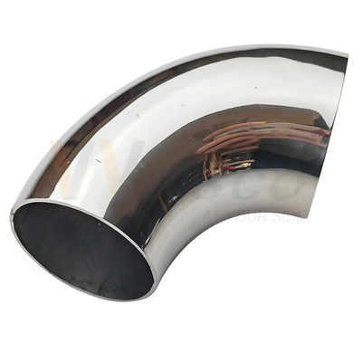 High Precision SS 201 304 316 Railing Fittings 1.2mm-2.0mm Thick 50.8mm 2'' OD Stainless Steel Handrail Elbow Connector