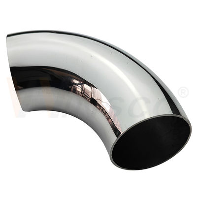 Easy Installation SS 201 304 316 Mirror Satin Inox Stair Accessories 63.5mm 2 1/2 Inch OD Stainless Steel Handrail Elbow