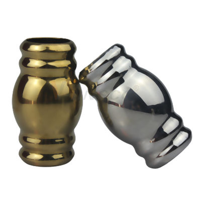 Mirror Silver Gold Inox Railing Accessories SS 201 304 Stainless Steel Bamboo Joint Connector For 19mm Handrail Pipe